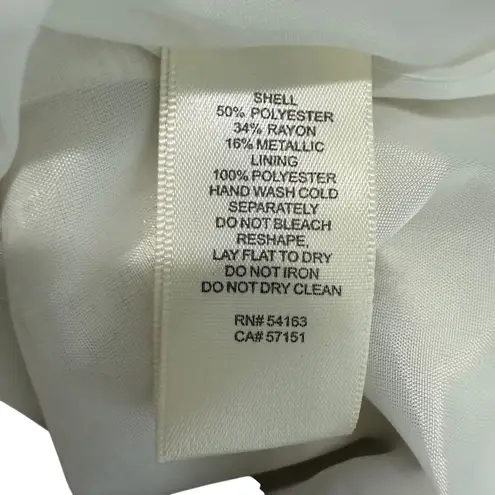 Eliza J Sleeveless Metallic Brocade Sheath Size 10 Dress Party New Years Holiday