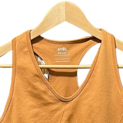 ABYL Balance V2 Seamless Sports Bra in Spiced Orange Size Large