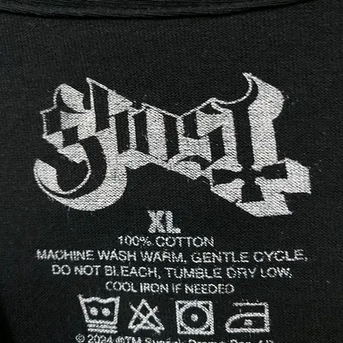 Ghost Crucified Papa Emeritus IV Heavy Metal Band T-Shirt Size Extra Large