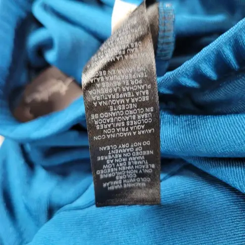 Travelers by Chicos Pants Womens 0 Sm Blue Elastic Waist Pull On Slinky Lounge