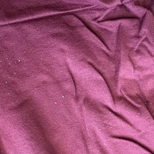 Zenana Outfitters Burgundy Shapewear Shorts Bottoms 1X 2X Plus Size