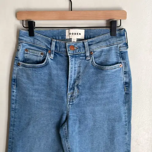 Boden USA Boden Mid Rise Slim Leg Jeans Light Vintage