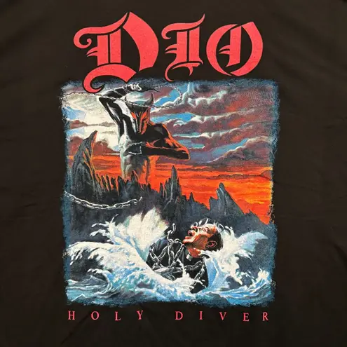 Dio Holy Diver Heavy Metal Band T-Shirt Size Extra Large