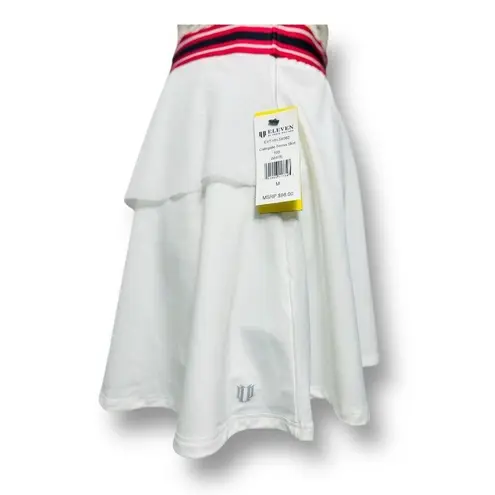 EleVen by Venus Williams M White Red Tennis Skort Golf Athletic Preppy Classic Size M