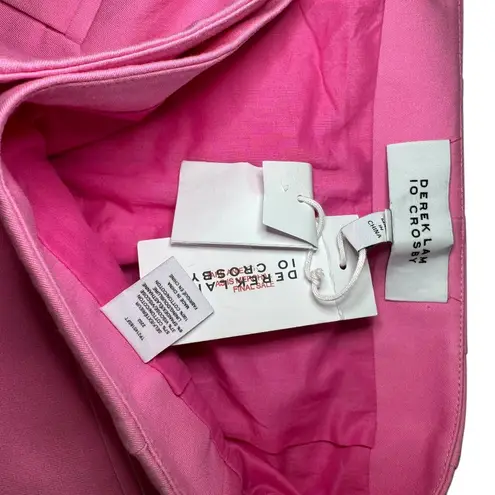 Derek Lam 10 Crosby Belamy Button-Front Mini Skirt Pink NWT Size 4