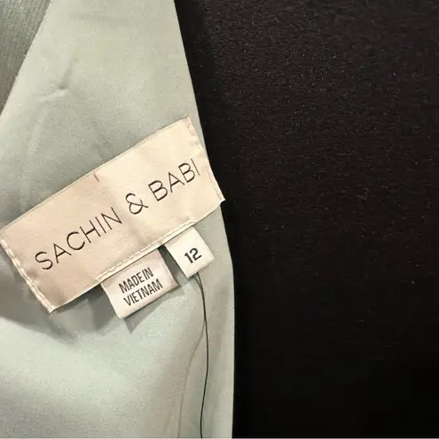 Sachin + Babi Chelsea Gown Jade Bridesmaid Wedding 12