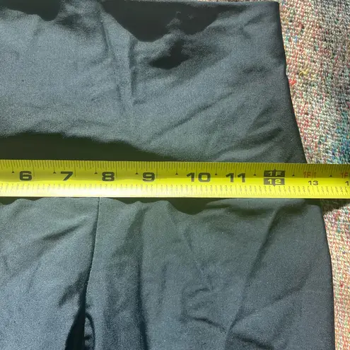 Onzie Black Leggings High Waisted SZ XS Workout Tights Yoga Pants Petite Ribbed