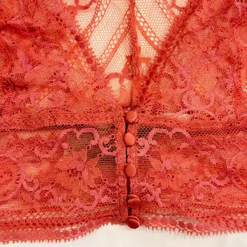 Stella McCartney Ophelia Whistling Soft Cup Longline Bra, New Poppy, Sz S