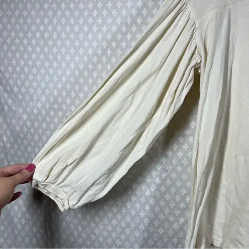 The Great Cream Drop Balloon Long Sleeve Top Size XS