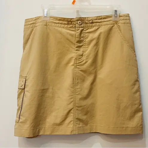 Patagonia  Worn Wear Women's Inter-Continental Hideaway Skirt skort khaki size 8