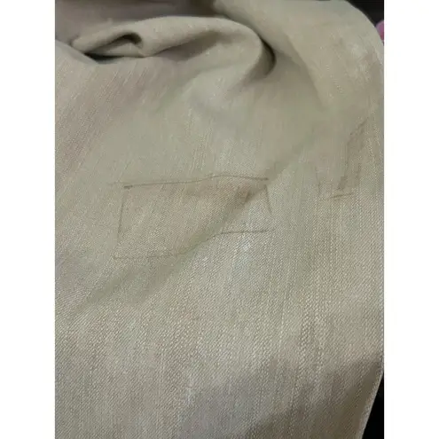 Ralph Lauren  Black Label Jeans Womens Size 27 Salvage Yellow Tan Pants TINY FLAW