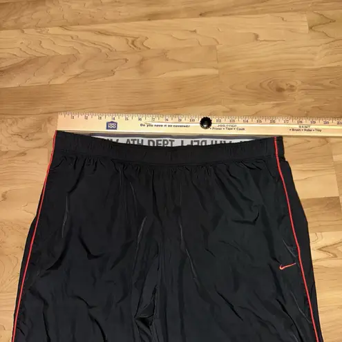Nike Vintage  Pants Womens‎ XL Black Windbreaker Track Warm Up 2012 Athletic DEPT