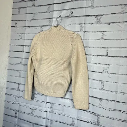 Sonja Marohn Cream Cropped Cotton Open