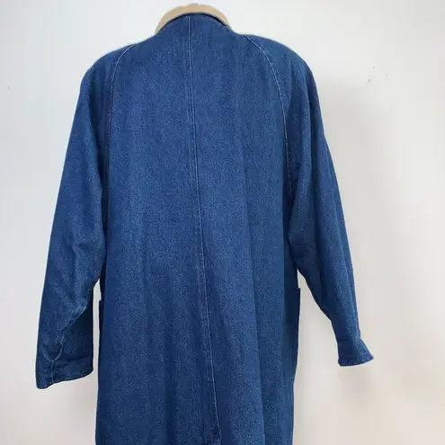 Vintage Original Outwear Lined Denim Winter Coat M Size M