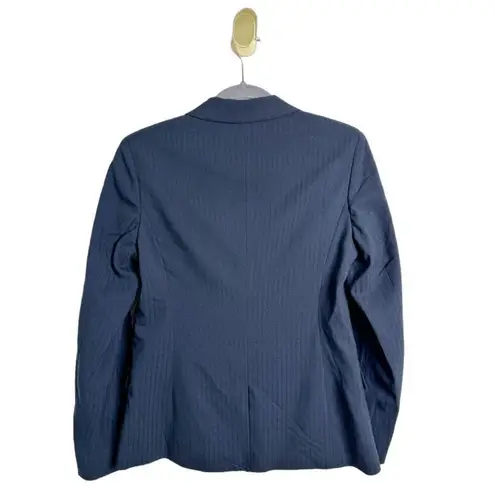 Scotch & Soda NWT Classic Single Button Tailored Blazer Navy Pinstriped Small