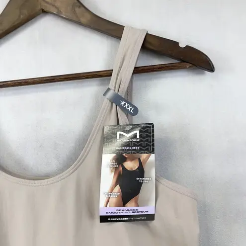 Maidenform Shapewear Bodysuit 3XL Seamless Smoothing Basically Sexy MSW001