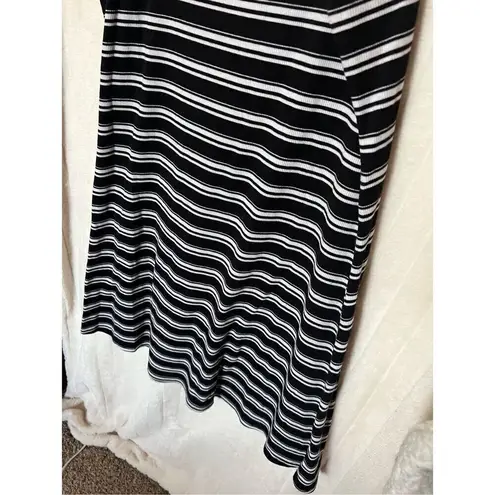 Arizona Jeans Arizona Jean Co Black & White Striped Dress Woman’s Size XL