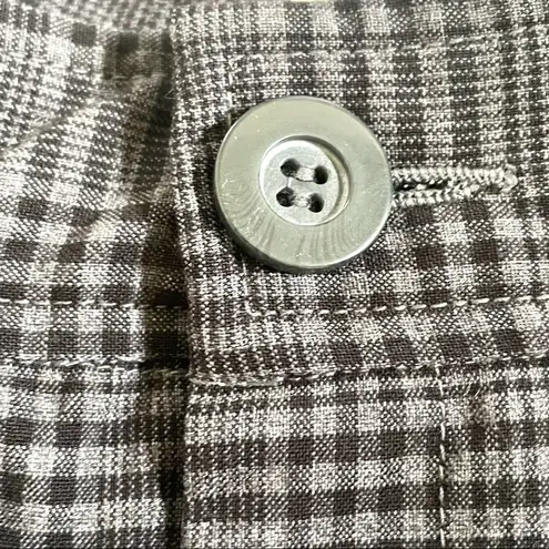 Frenchi plaid grey shorts Size undefined