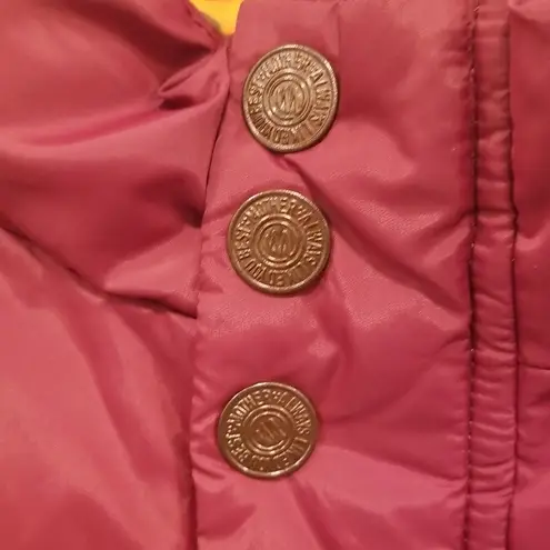 💕MOTHER💕 The Pillow Talk Patch Puffer Vest Long Distance Run Around Large NWOT