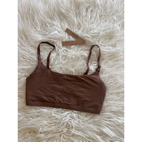 SKIMS Fits Everybody Maternity Pumping Scoop Bralette Jasper Size Small