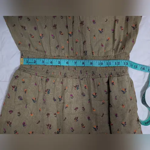 prAna NWT California Dreaming Maxi Dress Women's Small Sweet Grass Meadow