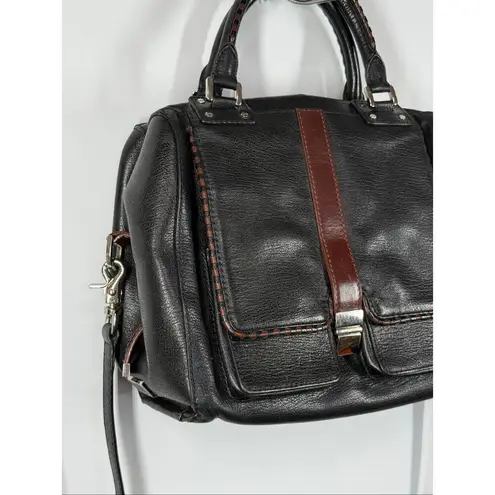 Botkier Women’s purse large black brown silver
