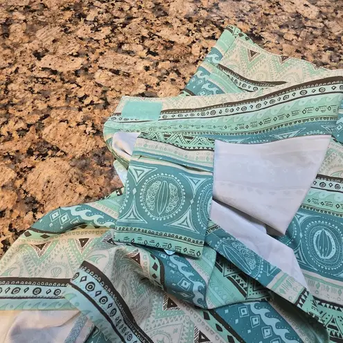 Ripskirt Hawaii Wrap Skirt Cover Up Surf Stripe Green Size XS NWT