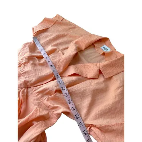 Claudie Pierlot Paris Short Sleeve Coral Tie