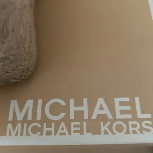 Michael Kors ‎ Women’s Juniper Gold Metallic Wedge Espadrille Sandals Size 9