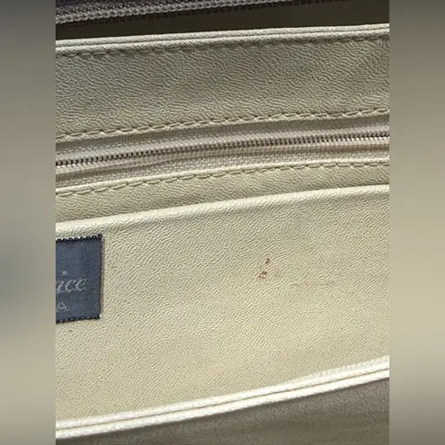 Vintage Caprice 1980s Snakeskin Patchwork Shoulder Bag Exotic Leather Tan