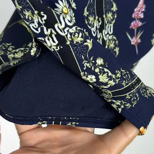 Agua Bendita x Target Dainty Floral Tile Print Cheeky One Piece Swimsuit Sz L