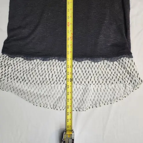 Carolyn Taylor Sweater Womens Size Small Grey Soft Dressy Flare (A26)