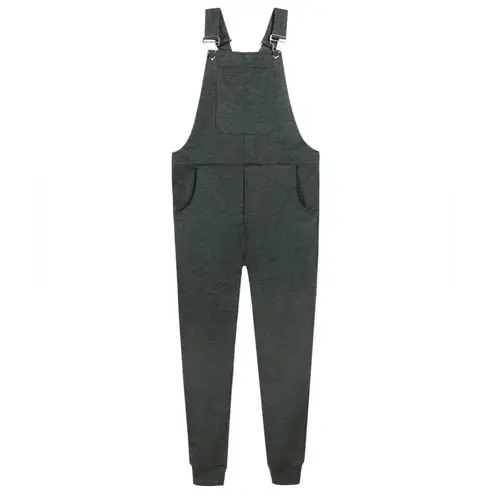 Swoveralls Unisex Sweatpants Overalls Gray Jumpsuit for Women or Men