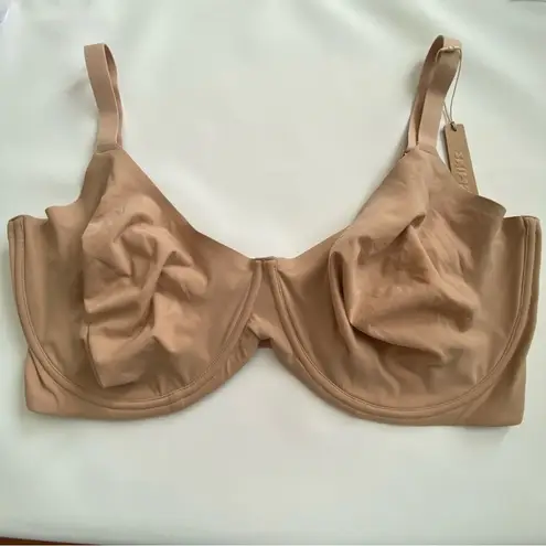 SKIMS NWT  Fits Everybody Unlined Demi Bra BR-UWR-2293 Clay Size 44H