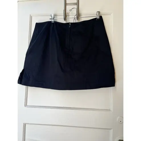 Bamboo Traders Black Colorful Pink Green Funky Boho Button Embroidered Skort 16 - Image 8