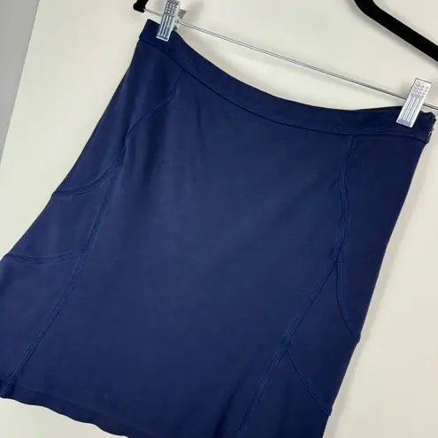 Love moschino Jersey Knit Skirt Sz 6 Navy Blue