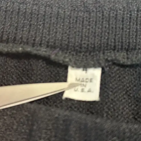 St. John Black Knit Skirt Size 4