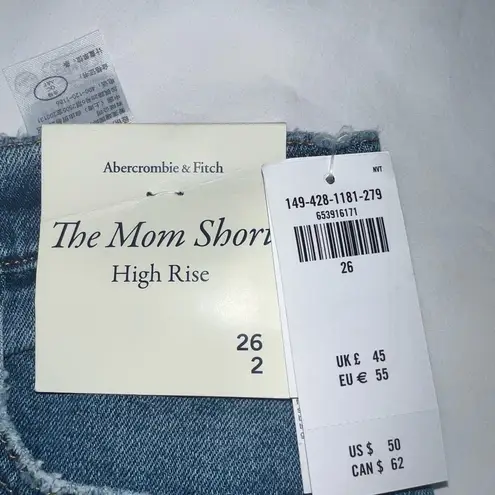 Abercrombie & Fitch Abercrombie The Mom Short High Rise