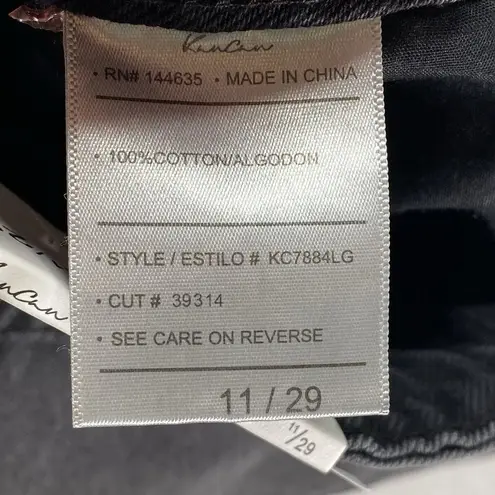 KanCan Jeans Womens 11/29 Gray Hi Rise Jogger Jean New