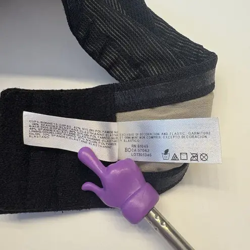 Wacoal 854310 Visual Effects Strapless Minimizer Bra Unlined Size 38C Black NEW