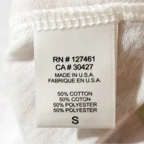 Wildfox  Thin Knit White Red Cherry Print Long Sleeve Top Size Small