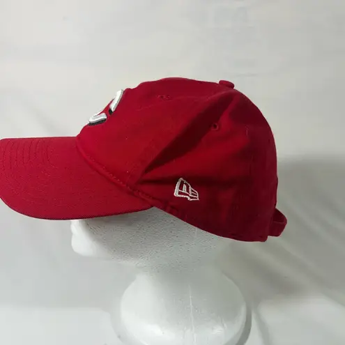 CINCINNATI REDS MLB 9FORTY BASEBALL NEW ERA WOMEN CAP ADJ OS RED PREOWNED