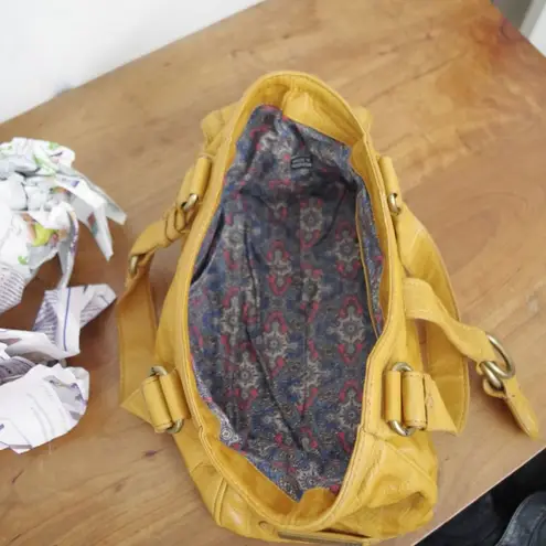 Marc by Marc Jacobs Tote Style Embossed Letter Print Leather Handbag