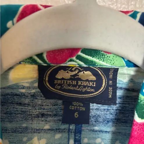 British Khaki Vintage Robert Lighton Wrap Skirt Set Sleeveless Button Up Top 6