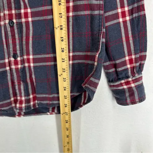 Arizona Jeans Arizona Jean Co Long Sleeve Plaid Flannel Women’s Small Blue