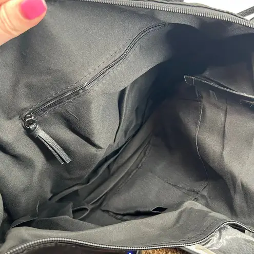 Botkier NEW Authentic black zip top tote bag tassels lightweight side tassels - Image 8