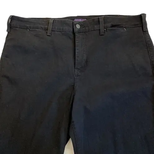 NYDJ 🖤 Wide-Leg Denim Jeans | Trouser Silhouette |18W | Black | Style #WBQZ1329