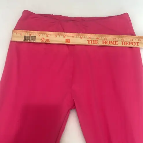 None One Size Hot pink Leggings Fits like a  Medium