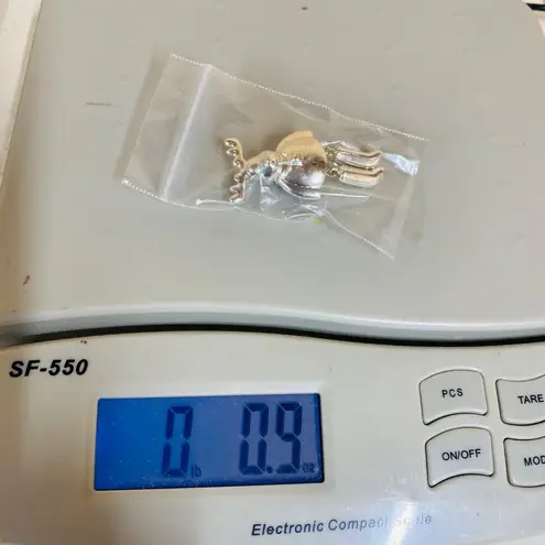 Silver Tone Moose Reindeer Christmas Jewelry Pin Brooch Articulated Moving Legs