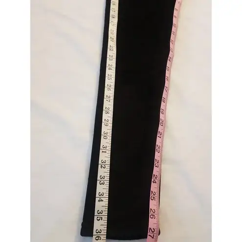 Kimberly C Womens Pants Size Small Velvet High Rise Black Soft Comfy Straight